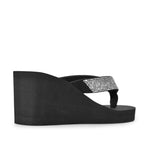 HEATWAVE-01 Retro Platform Wedge Foam Flip Flop Sandals