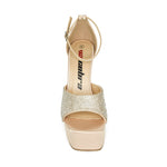 VA COBRA ENVY-06 Satin Rhinestone Structural Planform Heels