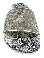Wild Diva Women's Slides Rhinestone Glitter Sandals