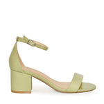 LARINA-29 Open Toe Ankle Strap Low Chunky Block Heel Sandals