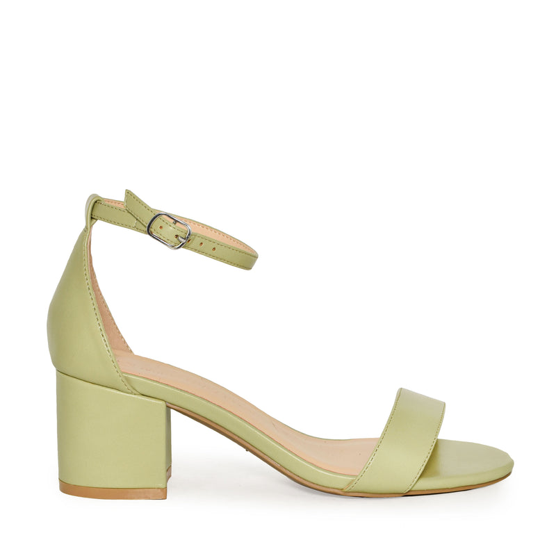 LARINA-29 Open Toe Ankle Strap Low Chunky Block Heel Sandals