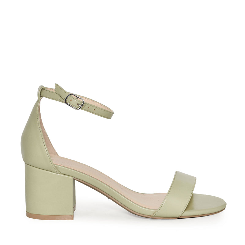 LARINA-29 Open Toe Ankle Strap Low Chunky Block Heel Sandals