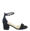 LARINA-29 Open Toe Ankle Strap Low Chunky Block Heel Sandals