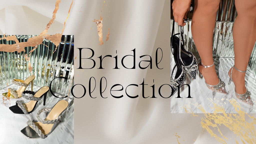 Glitter and rhinestone shies in black silver and black. Click to shop our bridal collection.