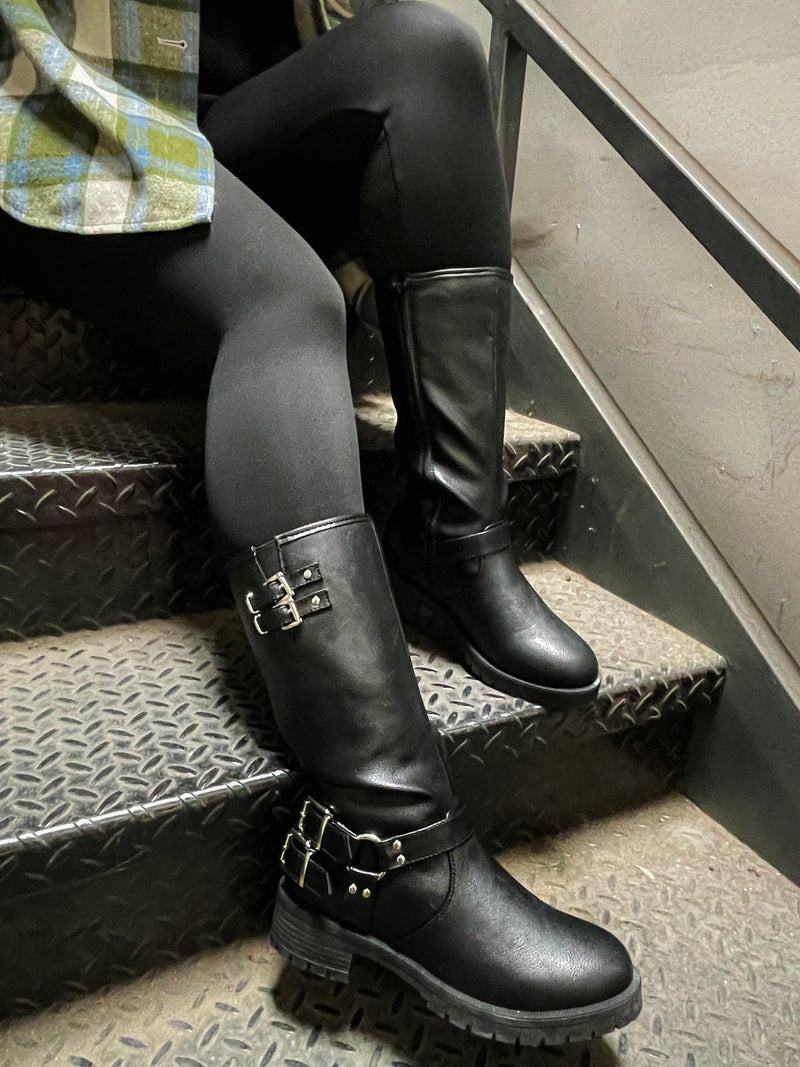 Harley Davidson Womens Bikers Boots Harley Davidson Women's Sz