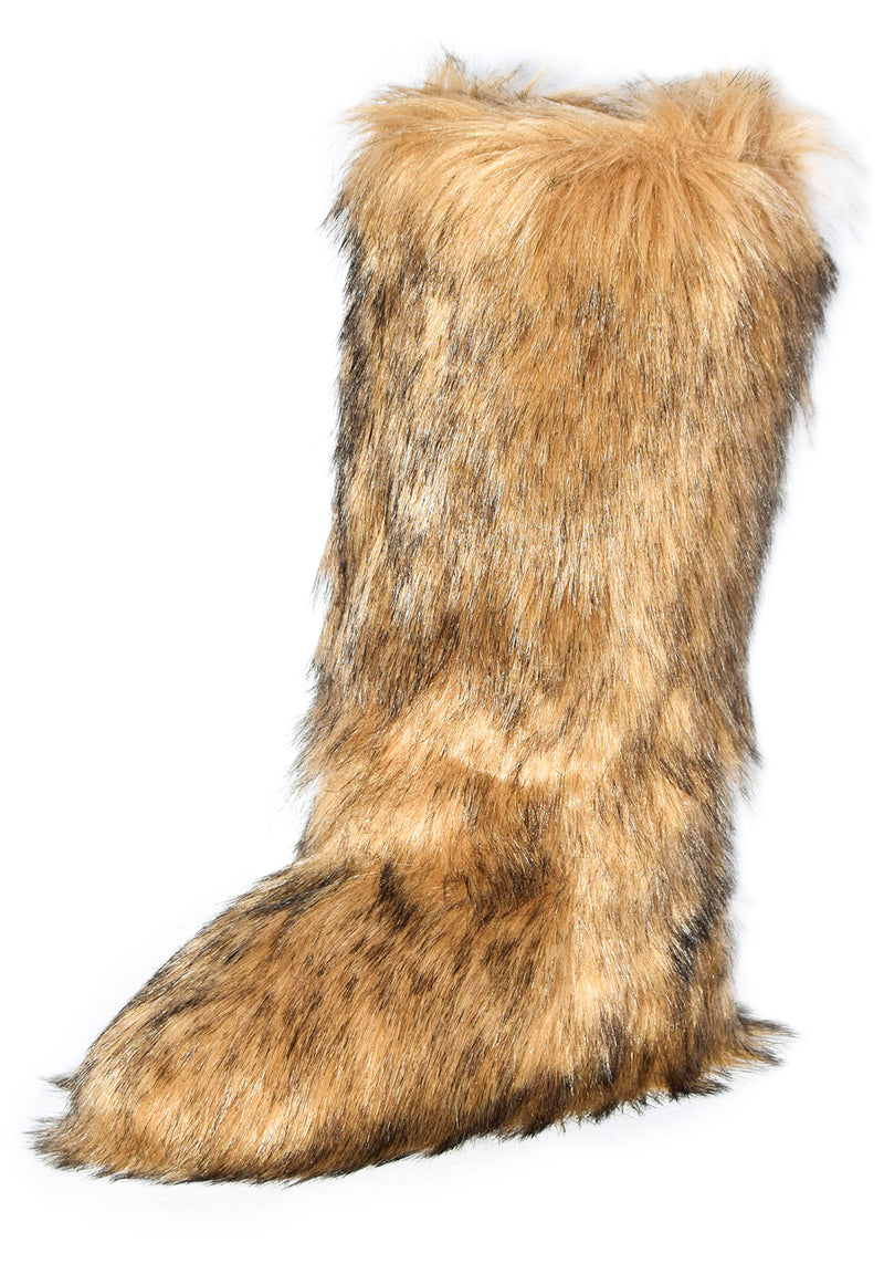 MELANIE-39 Faux Fur Knee-High Snow Boots – Wild Diva