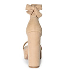 MIA-32 Lace Up Crisscross Open Toe Platform High Heels
