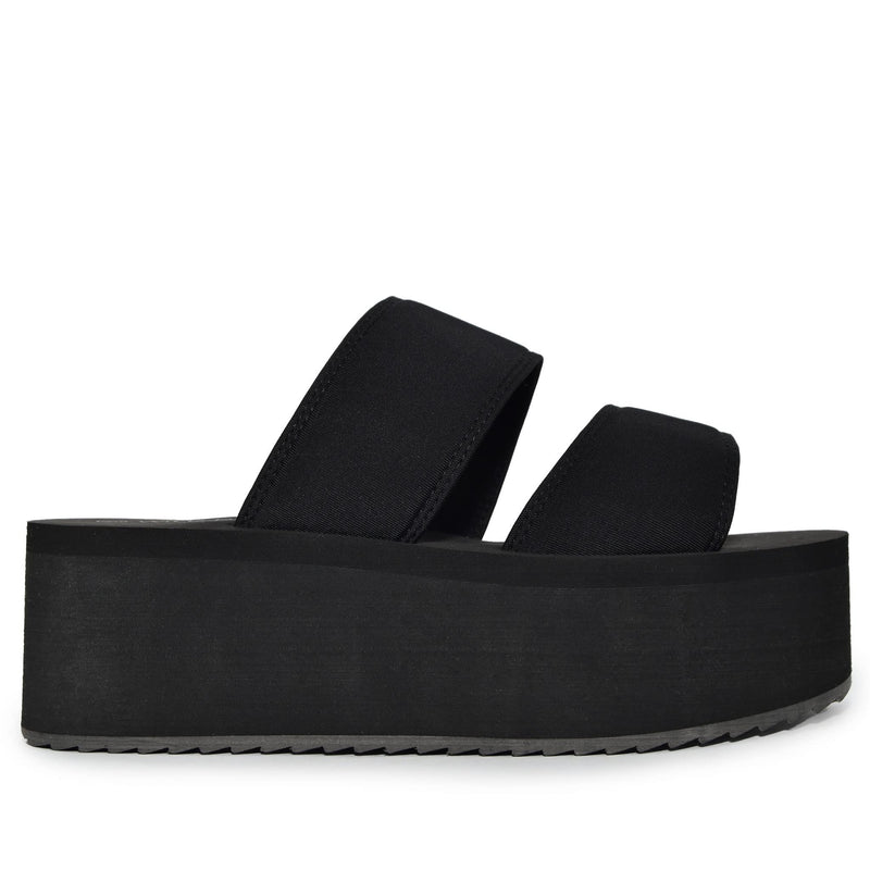 FELICIA-01 Double Strap Platform Foam Sandals – Wild Diva