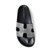 MATTY-223A Cutout Rhinestone Slip On Slide Sandals