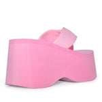 FELDA-01 Ultra-High Platform Wedge Foam Flip Flop Sandals