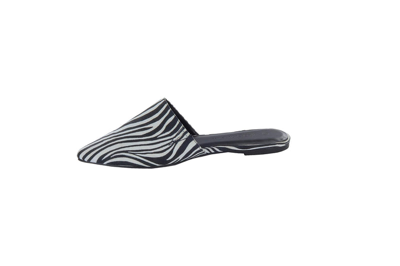 Wild Diva Women Pointed Toe Slip On Kitten Low Heel Mules Flats Pumps Slides Celica-01
