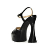 VA COBRA ENVY-05 Patent Square Toe Structural Platform Heels