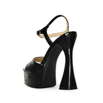 VA COBRA ENVY-05 Patent Square Toe Structural Platform Heels