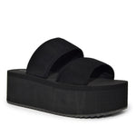 FELICIA-01 Double Strap Platform Foam Sandals