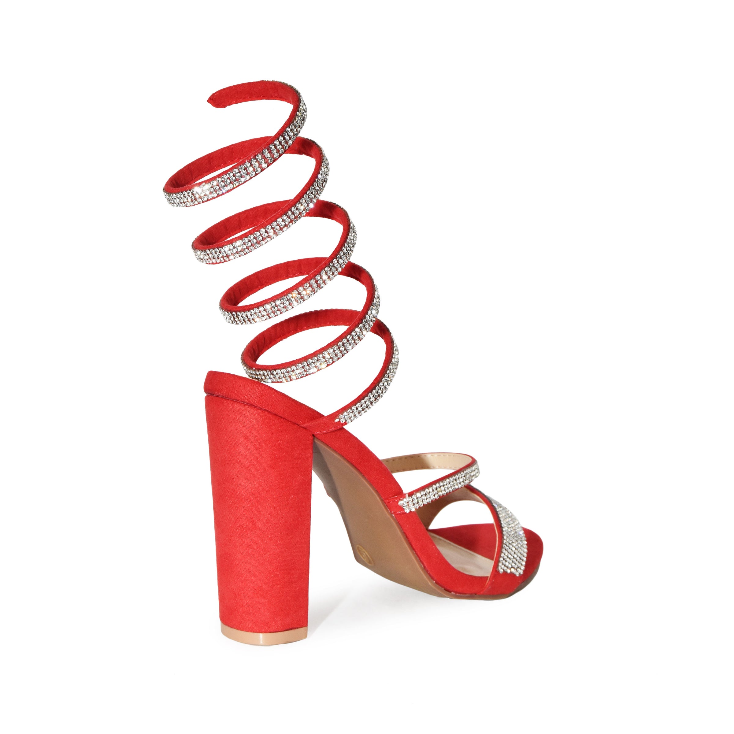 Unique Bargains Women's Open Toe Lace Up Chunky High Block Heel Sandals -  Walmart.com