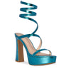 BALI-04 Wrap Around Strappy Ultra High Platform Chunky Block Heel Sandals