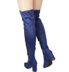 AMIYA-07 CHUNKY HEEL THIGH HIGH OVER THE KNEE BOOTS