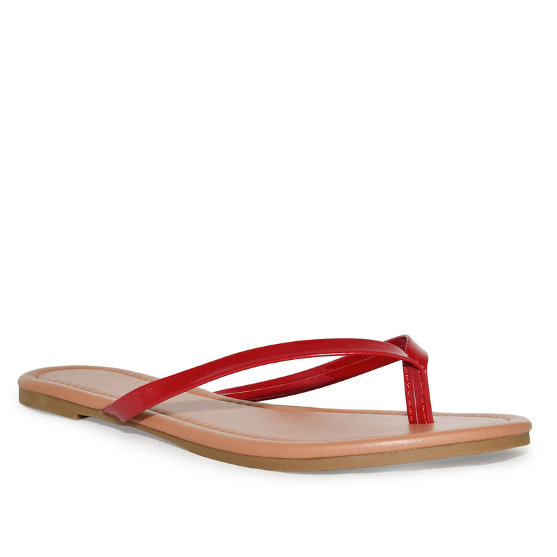 Patent Strap Sandals