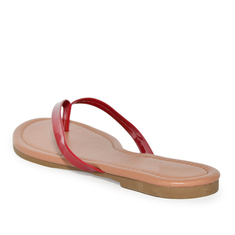 Patent Strap Sandals