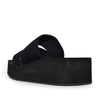 FELICE-01 Double Strap Lycra EVA Platform Square Toe Sandals