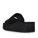 FELICE-01 Double Strap Lycra EVA Platform Square Toe Sandals