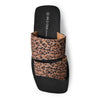 FELICE-01 Double Strap Lycra EVA Platform Square Toe Sandals