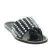 JACELYN-03 STUDDED JELLY SANDAL WITH AN ATTITUDE