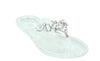 JOANIE-214 RHINESTONE EMBELLISHED JELLY SANDAL