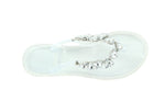 JOANIE-214 RHINESTONE EMBELLISHED JELLY SANDAL