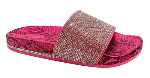 MARTY-04 RHINESTONE SLIDES