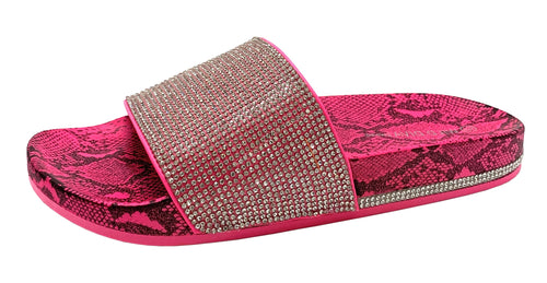 MARTY-04 RHINESTONE SLIDES