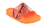 MATT-03 Snake print Slide Sandals