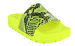 MATT-03 Snake print Slide Sandals
