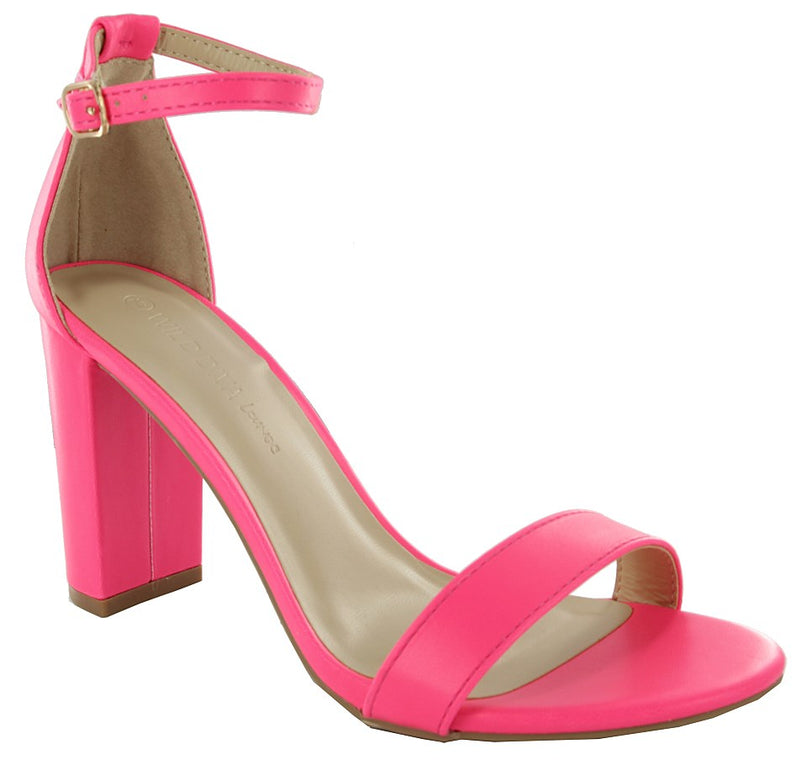 MORRY-01 Chunky Block Heeled Sandals