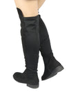 OKSANA-132 FAUX SUEDE OVER THE KNEE HIGH BOOTS