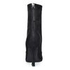 SASSY-01 Square Toe Structural Flared Chunky Heel Ankle Boots-4