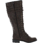 Timberly-65 Combat Stylish Knee High Boots