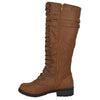 Timberly-65 Combat Stylish Knee High Boots