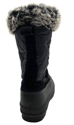 Wild Diva Women's Mid Calf Winter Snow Boots - Warm Faux Fur Boot