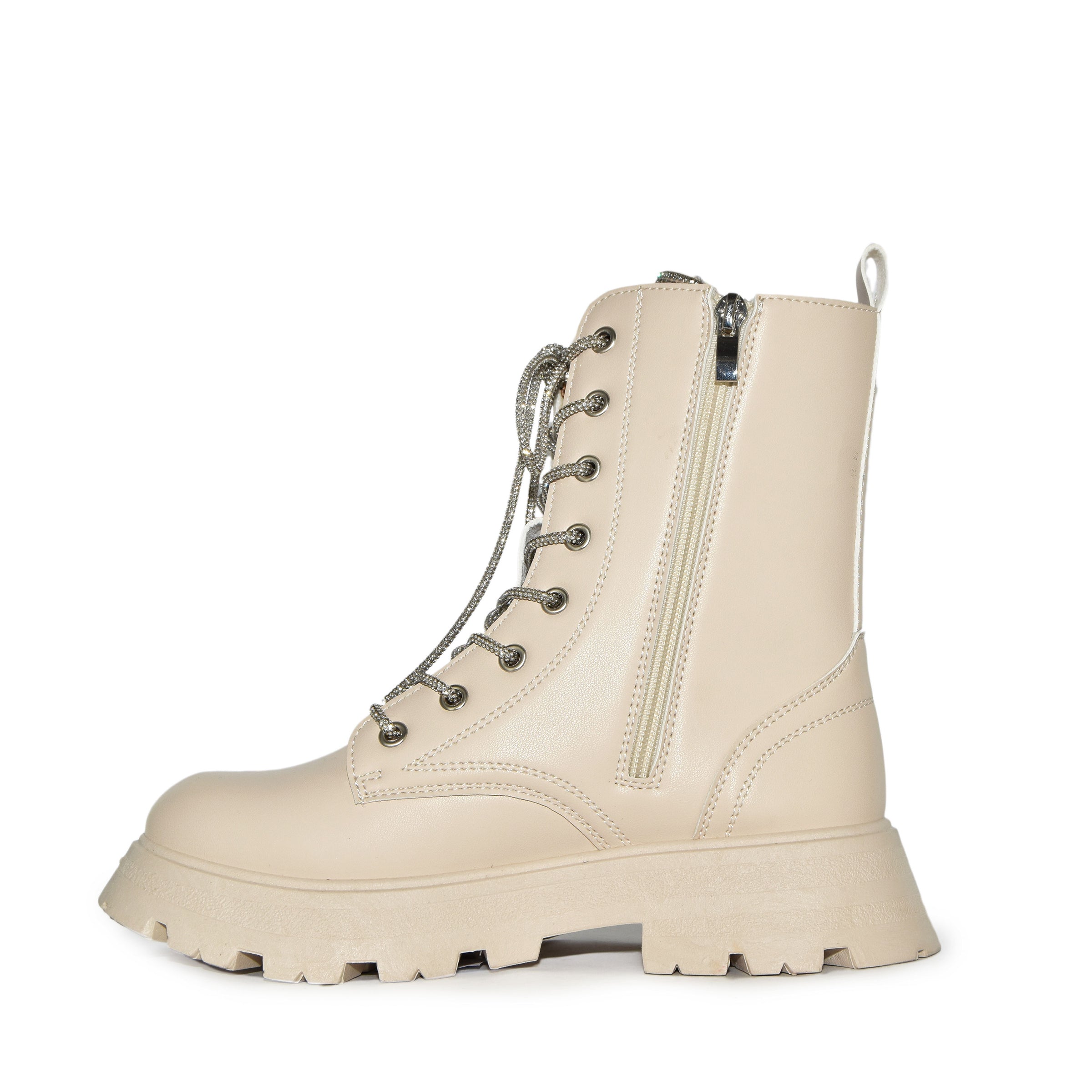 Divine diva lace clearance up boots