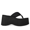 FELDA-01 Ultra-High Platform Wedge Foam Flip Flop Sandals