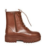 DUBAI-02 Women's Lace Up Platform Lug Sole Combat Boots