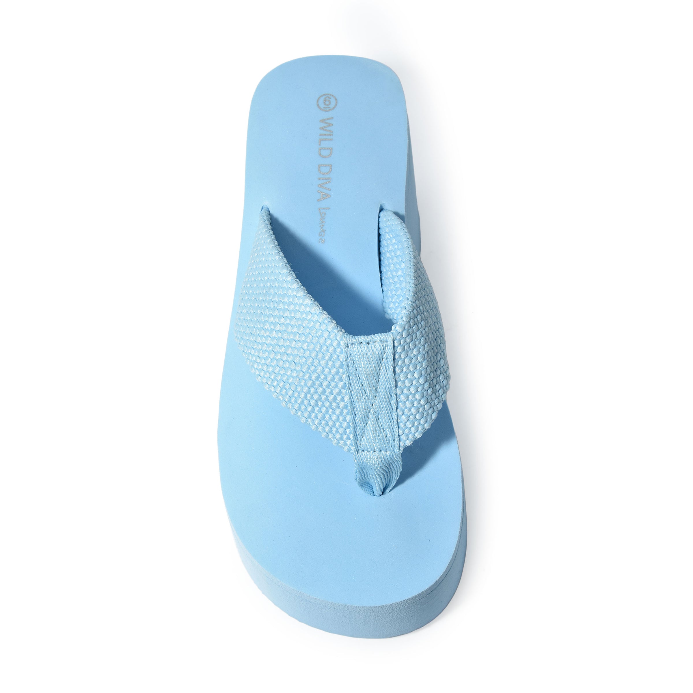 Ferda Flops FELDA-01 Ultra-High Platform Wedge Foam Flip Flop Sandals – Wild Diva