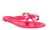 JOJO-01 FLIP FLOP DESIGNER STUDDED JELLY SANDALS