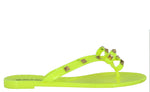 JOJO-01 FLIP FLOP DESIGNER STUDDED JELLY SANDALS