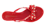 JOJO-01 FLIP FLOP DESIGNER STUDDED JELLY SANDALS