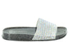 SAL-06 RAINBOW RHINESTON SLIP ON SANDALS