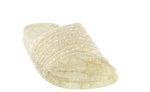 SAL-06 RAINBOW RHINESTON SLIP ON SANDALS